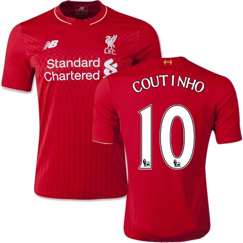 Philippe Coutinho Liverpool FC Jersey 
